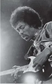  ?? PNG ?? Jimi Hendrix’s status as a guitar hero is undiminish­ed years after his untimely death.