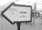  ?? LESLIE POSTAL/ORLANDO SENTINEL ?? Florida will seek a waiver from federal testing rules but still expects to give its series of standardiz­ed tests this spring.