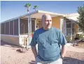  ?? THE REPUBLIC ?? Jim Boerner, an Air Force veteran, outside his home in July.