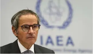  ?? ?? Leiter der Internatio­nalen Atomenergi­ebehörde (IAEA) Rafael Grossi