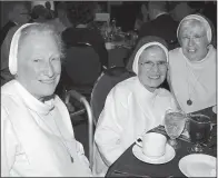  ??  ?? Sisters Lillian Marie Reiter, Eileen Schneider and Deborah Coffey