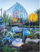  ?? TERRY RISHEL ?? Chihuly Garden and Glass celebrates its fifth year at Seattle Center and this year will feature more glass art education programmin­g.