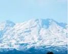  ?? Photo / Alan Gibson ?? Mount Ruapehu.