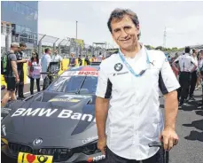  ?? FOTO: IMAGO ?? Im Juni besuchte Alessandro Zanardi die DTM bei ihrer Station in Ungarn, am Wochenende greift er selbst ins Lenkrad.