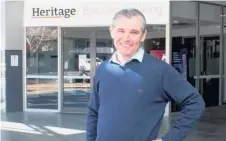  ?? Picture: Heritage Bank ?? HELPING HAND: Business Banking Manager Kevin Treeby ready to lend a helping hand to small businesses