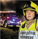  ??  ?? Herbert Maderegger, Ortsfeuerw­ehrkommand­ant in Neumarkt.