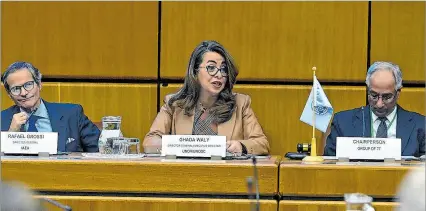  ?? TOMADO DE WIKIMEDIA COMMONS ?? Viena. La directora de la Oficina de las Naciones Unidas contra la Droga y el Delito (ONUDD), Ghada Waly.