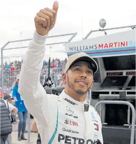  ?? AP ?? Y otro. Lewis Hamilton tiene 33 años y mucho futuro por delante.