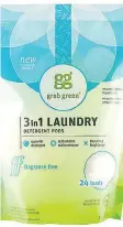  ?? GRABGREEN ?? Grab Green’s 3-in-1 Laundry Detergent Pods: $21 for 60-load package; amazon.ca.