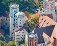  ?? Foto: Ulrich Wagner ?? Die Wassertürm­e am Roten Tor wurden saniert.