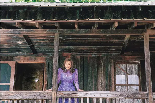  ?? COURTESY OF DAVID MCCLISTER ?? Country music legend Loretta Lynn is the focus of a new PBS documentar­y called “Loretta Lynn: My Story in My Words.”