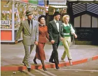  ?? GJON MILI, THE LIFE PICTURE COLLECTION/GETTY ?? Marlon Brando, Jean Simmons, Frank Sinatra and Vivian Blaine in the 1955 musical "Guys and Dolls."