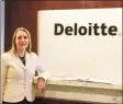  ??  ?? Heather Ziegler is the Stamford managing partner for profession­al-services firm Deloitte.