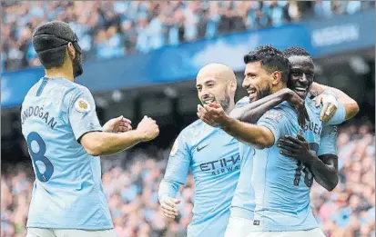  ?? FOTO: GETTY ?? El equipo de Guardiola quiere sumar un pleno de victorias en este arranque de temporada