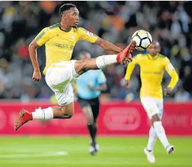  ?? /Gallo Images/Lefty Shivambu ?? On a mission: Sibusiso Vilakazi says it is imperative that Sundowns keep AS Togo-Port bottom of group C in their African Champions League clash in Lome on Tuesday.