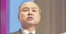  ?? AFP ?? Masayoshi Son, Softbank group CEO