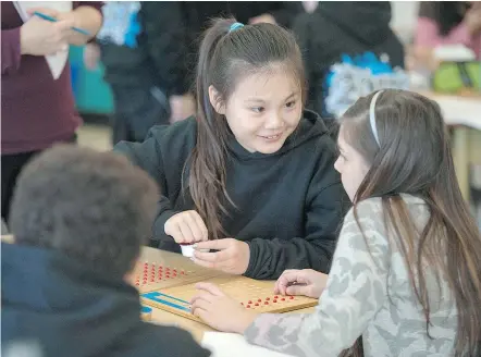  ?? JASON PAYNE/ PNG FILES ?? The Vancouver School Board will try to fill positions by moving part-time teachers into full-time jobs. Shortages of qualified applicants are expected for some specialty positions.