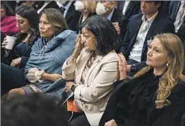  ?? Kent Nishimura Los Angeles Times ?? REP. PRAMILA JAYAPAL (D-Wash.) wipes away tears after seeing footage of herself on Jan. 6, 2021, during the committee hearing on Thursday in Washington.