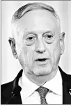  ??  ?? JAMES MATTIS