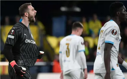  ?? JOSE JORDAN / AFP ?? Pau Lopez y croit avant d’affronter le Paris Saint-Germain.