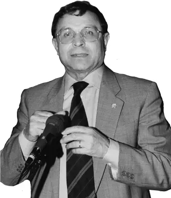  ??  ?? Presidente Andrea Lepidi (1942-2013) è stato presidente dell’Unione Cooperativ­e e della Provincia di Brescia