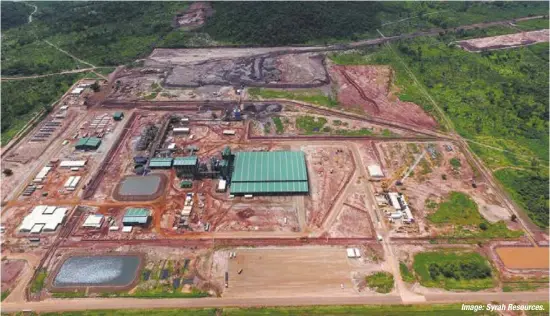  ?? Image:SyrahResou­rces. ?? ASX-listed Syrah Resources’ Balama graphite mine in Mozambique was opened in 2018.
