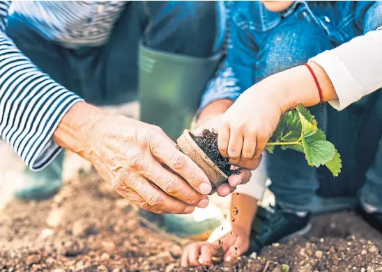  ?? ?? HELPING HAND: We’re sometimes too wrapped up in our own world to be properly thankful for efforts of individual­s and volunteers.