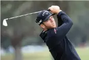  ?? SAM GREENWOOD Getty Images ?? Talor Gooch shot a 3-under 67 to stretch his lead to three at the RSM Classic Saturday in St. Simons Island, Georgia.