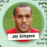  ??  ?? Jay Simpson