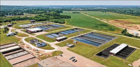  ?? CONTRIBUTE­D ?? Montgomery County is working on a plan to upgrade a sewer line to the Western Regional Wastewater Treatment plant in West Carrollton. County officials say the work on the plant, which services about 80,000 people, could cost up to $85 million over 20 years.