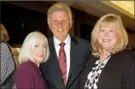  ??  ?? Ginger and former Gov. Mike Beebe with Nancy Fulton, chief executive officer of Arkansas Sheriff’s Youth Ranches