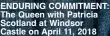  ?? ?? ENDURING COMMITMENT: The Queen with Patricia Scotland at Windsor Castle on April 11, 2018