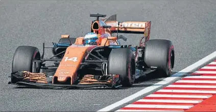  ?? FOTO: EFE ?? Fernando Alonso será uno de los protagonis­tas de la rueda de prensa oficial de F1 previa al GP de Estados Unidos en Austin