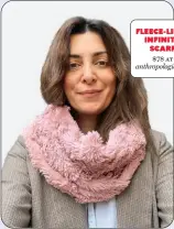  ?? ?? Fleece-Lined Infinity Scarf $78 at anthropolo­gie.com