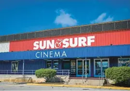  ?? ?? After 50 years in business, Sun & Surf Cinema in Ocean City, just a couple of blocks from the border with Delaware, will be permanentl­y closing its doors today.