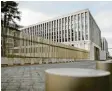  ?? Foto: dpa ?? So sieht das neue Hauptquart­ier des Bundesnach­richtendie­nstes in Berlin von außen aus.