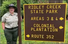 ?? SUBMITTED PHOTO ?? Alexa Rose was named the new manager of the Ridley Creek State Park Complex.