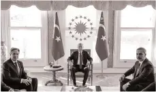  ?? AFP ?? Blinken meets Erdogan and Fidan in Istanbul on Saturday
