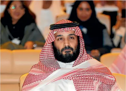  ?? PHOTO: REUTERS ?? Some analysts say that the present corruption crackdown in Saudi Arabia is part of Crown Prince Mohammed bin Salman’s plan to consolidat­e power before he succeeds his 81-year-old father.