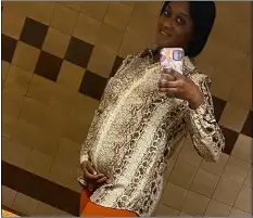  ?? SUBMITTED PHOTO ?? Fanta Traore is 17-weeks pregnant and receiving services in her home.