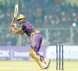  ?? COURTESY OF THE IPL ?? Kolkata Knight Riders all-rounder Andre Russell.