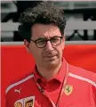  ?? LAPRESSE ?? Mattia Binotto, 49 anni