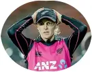  ??  ?? NZ captain Amy Satterthwa­ite