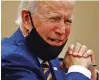  ??  ?? Democratic presidenti­al candidate former Vice President Joe Biden and President Donald Trump have been set to face off in three debates this fall, including one in a town hall format. But the Trump campaign is pushing for one more.