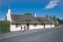  ??  ?? Burns cottage in Alloway will be streaming a live event on Saturday January 23.