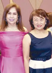  ??  ?? 2018 Ambassador­s for Life Ningning de Ocampo and Annabel Braganza.