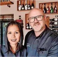  ?? ?? ● Neil and Suphunsa Pilkington of SPC Gins, a store and gin-making experience (above) which has attracted universal five-star reviews