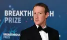  ?? Josh Edelson/AFP/Getty Images ?? ‘Musk is not alone: mass job losses at Meta, after a year spent tinkering with Instagram and the metaverse, had many asking if Mark Zuckerberg had lost his touch.’ Photograph: