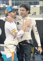 ??  ?? Alonso y Sainz, en 2018.