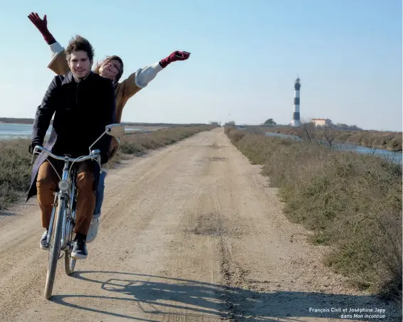  ??  ?? François Civil et Joséphine Japy dans Mon inconnue